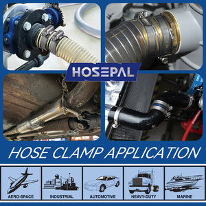 คลิปหนีบสายยางแบบสปริงเหล็กกล้ามาตรฐานเมตริก HosePal สำหรับเครื่องจักรกลการเกษตร ระบบระบายอากาศน้ำมันเชื้อเพลิง - Product Image 6