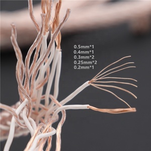 כבל רמקול באורך 2.5 מטר, 24 גידים, HIFI אודיו, עשה זאת בעצמך, איכותי, 11 מ\\\"מ, 12TC, נחושת טהורה OCC, עם מחבר בננה, למקרן ו-HDTV - Product Image 6