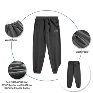 Dropshipping und Individuelles Logo Möglich Unisex Fleece-Jogginghose mit Elastischem Bund und Elastischer Beinöffnung in Verschiedenen Farben - Product Image 2