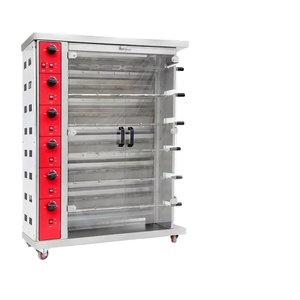 <span class=keywords><strong>Rôtissoire</strong></span> de <span class=keywords><strong>poulet</strong></span> commerciale en acier inoxydable Machine de rôtissage de <span class=keywords><strong>poulet</strong></span> à cinq tiges durable de haute qualité - Product Image 1