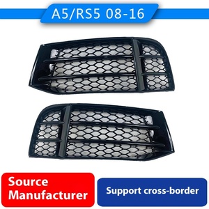 กระจังหน้าสีดำเงา ABS สำหรับ RS5 ปี 08-16 พร้อมกรอบไฟตัดหมอก ใช้ได้กับ 8T 0807681 สภาพใหม่  8T0807681 ไฟตัดหมอก RS5 - Product Image 2