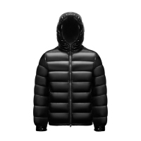 Veste matelassée en duvet imperméable classique Bechance, grande taille, pour homme, avec capuche, fermeture éclair, pour les voyages d'hiver et les vêtements décontractés