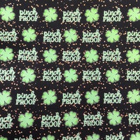 Tela de Punto Scuba Estampada de Alta Calidad, 97% Poliéster, 3% Elastano, Peso Pesado 310GSM, Entrega Rápida para Prendas, Textiles para el Hogar y Sofás