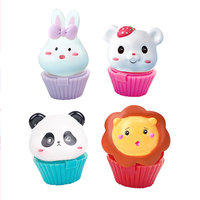 Baume à lèvres pour enfants, marque privée, végan, biologique, magique, imperméable, hydratant, fruit, mini cupcake