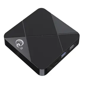 Atacado tv lcd 24 caixa livre-Mini reprodutor de mídia q3, 4k, android 7.1, caixa de tv, set-top box smart, 1gb, 8gb, media player miniq3, 2gb, 16gb, tx3 mini