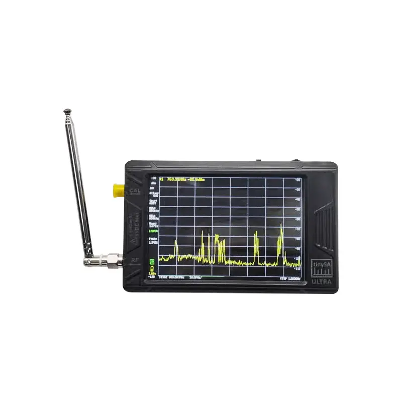 tinySA ULTRA handgerät Spektrum-Analysator 4 "Touchscreen Hochfrequenz-Ausgangssignal 100k-5,3GHz