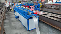 Rouleau de lamelle de porte de volet roulant galvanisé en acier d'épaisseur 0.7-1.2mm formant la machine