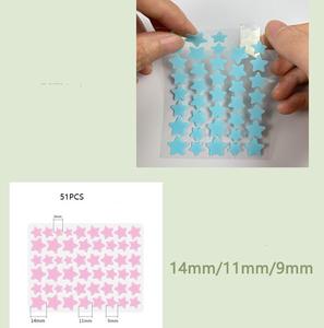 Patchs anti-acné hydrocolloïdes ultra-fins imperméables pour une cicatrisation optimale des boutons, 40 patchs pour tous types de <span class=keywords><strong>peau</strong></span> - Product Image 5