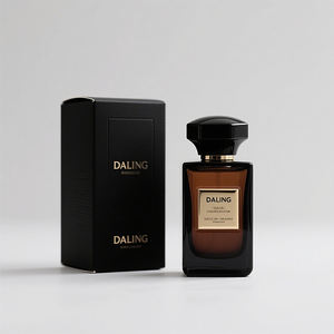 Flacon de parfum <span class=keywords><strong>en</strong></span> verre transparent personnalisable de 50ml Flacon de parfum vide <span class=keywords><strong>carré</strong></span> de 100ml avec boîte d'emballage - Product Image 5