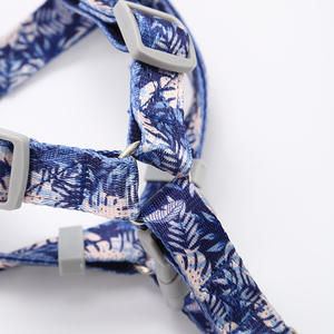 国境を越える新しいペット用チェストストラップ、熱帯雨林柄プリントナイロン製耐衝撃ドッグリーシュ - Product Image 3