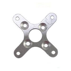 Silver White Mounting Cross For Model Aircraft Motors <b>Miniature</b> Electric Motor Accessory Drones - Product Image 1