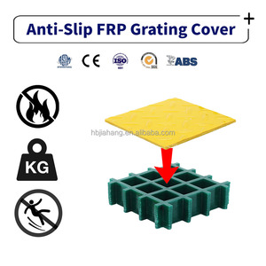 Grille en fibre de verre légère de 30 mm pour passerelles de construction temporaires - Product Image 5