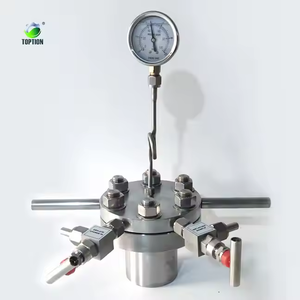 Reactor Automático de Acero Inoxidable de Alta Presión de 10 ml para Suministro de Fábrica, Control PLC, Certificado CE/ISO9001, Reactor de Reacción - Product Image 2