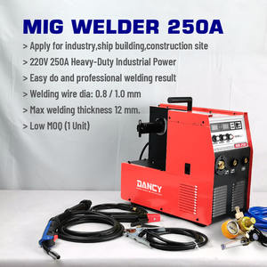 Mig250 Industriële <span class=keywords><strong>Mig</strong></span> Lasmachine, Zware 250a 220V/380V Dual Voltage Soldadoras <span class=keywords><strong>Mig</strong></span> Multi-Proces <span class=keywords><strong>Mig</strong></span>/Mag/Mma Omvormer - Product Image 2
