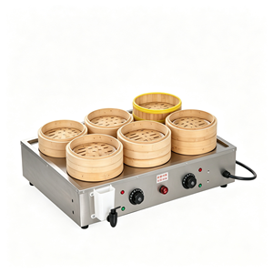 เครื่องนึ่งซาลาเปาสแตนเลสแบบหนัก 220V สำหรับซิวไม ฮาร์โกว์ ขนมต่างๆ ของกวางตุ้ง ครัวเชิงพาณิชย์ - Product Image 1