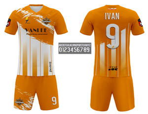Custom Brand <strong>Messi</strong> Jersey Football <strong>Kit</strong> Full Sublimation Digital Print Team Uniform Quick Dry Polyester Men Youth Adult Soccer - Product Image 4