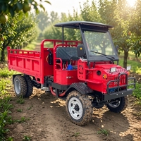 Multifunktionales Landwirtschaftsfahrzeug Raupenschlepper Allradantrieb Geländegängig Erhöhte Bodenfreiheit Rundum-Motor