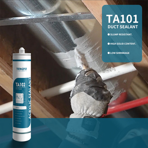 6kg bucekt nhanh khô grey xô Duct Sealant Mastic Duct Sealant nước dựa trên HVAC Duct Sealant - Product Image 1