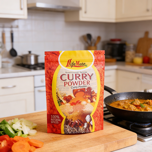 Bolsa con Cierre Vertical para Polvo de Curry - Bolsa de PET/PE Impresa con Grabado Personalizado para Empaque de Cúrcuma, Comino y <span class=keywords><strong>Especias</strong></span> - Product Image 2