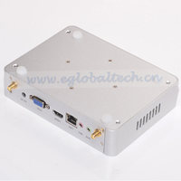 Mini PC Industrial Eglobal sin Ventilador con Intel 7167U, 6 Puertos USB, VGA+HD, Linux, Windows 11, Doble Núcleo, DDR4, SSD