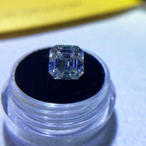 Haute qualité D couleur lâche Moissanite blanc VVS1 Asscher/coussin <span class=keywords><strong>diamant</strong></span> avec Gra Moissanite <span class=keywords><strong>prix</strong></span> de gros d'usine - Product Image 1