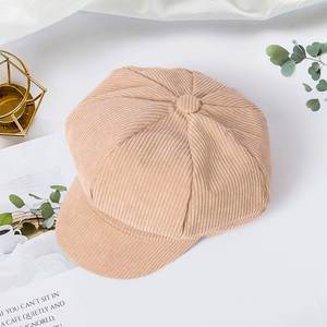 Women's Retro Peaked Newsboy Paperboy Gatsby Painter Cap <b>Beret</b> Hats Soft 8 Panels Cabbie Hat Promotion Gift - Product Image 4