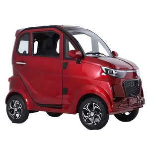 Mini Scooter Eléctrico de 4 Ruedas y 2 Puertas, Totalmente Cerrado, con Ventana Eléctrica, para Uso Familiar de Adultos - Product Image 1