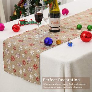 Skymoving New giáng sinh bảng <span class=keywords><strong>RUNNER</strong></span> cho trang trại Linen bảng <span class=keywords><strong>RUNNER</strong></span> cho trang trí nội thất - Product Image 5