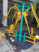Equipo de Ejercicio y Fitness Multifuncional de Acero, Comercial, Duradero, Portátil, para Exteriores, Parques y Proyectos de Recreación Pública