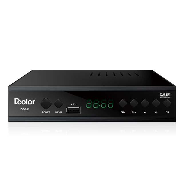 Factory Custom Wholesale DVB-T2 MSD7T00 Terrestrial Digital Receiver H264 WIFI MPEG4 Set Top Box