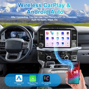 Navihua 13.3" Android Carplay for Ford F150 2021-2024 Low Version Upgrade to High Version GPS Navigation Multimedia <b>Auto</b> Player - Product Image 4