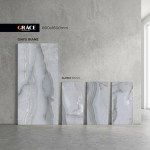 Azulejos de porcelana cerámica esmaltada Realgres Nova Cream 800x1600mm, diseño de mármol crema para pisos de proyectos premium. - Product Image 2