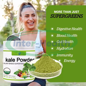 Suplemento Herbal en Polvo de Frutas y Verduras Ausreson, Quemador de Grasa, Adelgazante, Fibra Dietética Instantánea, Enzimas Digestivas, Polvo de Col Rizada - Product Image 2