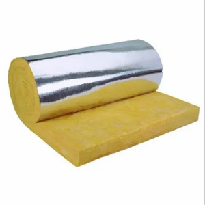 Manta aislante de lana de fibra de vidrio al por mayor Material aislante térmico de lana de vidrio Premium <span class=keywords><strong>para</strong></span> pared y techo - Product Image 1