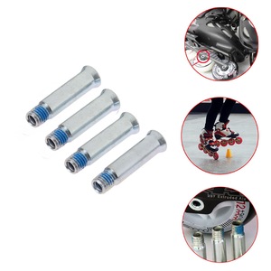 Jingying tốc độ Skate ngoài trời CNC Khung trục bánh xe vít bu lông phụ kiện nội tuyến/Quad Con lăn Skate thay thế - Product Image 6