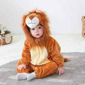 2025 gran oferta mameluco <span class=keywords><strong>para</strong></span> bebés disfraces <span class=keywords><strong>de</strong></span> León naranja Animal monos <span class=keywords><strong>de</strong></span> una pieza Halloween - Product Image 4