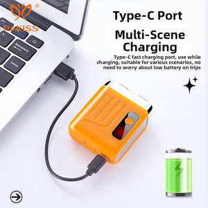 Afeitadora Eléctrica Mini PAKISS al por Mayor - Resistente al Agua IPX7 - Maquinilla de Afeitar Portátil de Viaje para Hombres OEM/ODM - Product Image 4