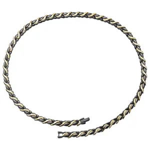 生物磁性珠宝4合1健康元素不锈钢优雅女性项链