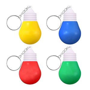 Juguete Antiestrés Personalizado con Forma de Bombilla Pequeña y Llavero, Colgante de Llavero con Forma de Bombilla, Regalos Promocionales, Juguete de Espuma de PU para Aliviar la Ansiedad - Product Image 6
