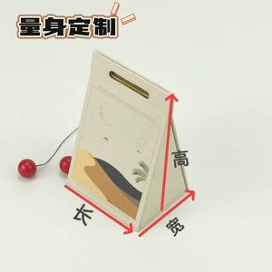 Caja de Regalo Triangular Personalizada de 3 Capas para Difusor de Perfume, 12x7.5x6cm, con Asa y Opción de Logotipo Personalizado para Empaque de Productos de Cuidado de la Piel - Product Image 1