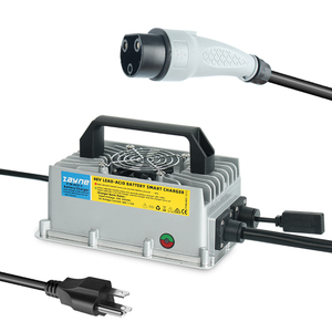 Caricabatterie impermeabile 36V 48V 15Amp IP67 42V 54.6V 58.8V carrello da Golf elettrico carrello elevatore per moto Ez Go <span class=keywords><strong>batteria</strong></span> <span class=keywords><strong>al</strong></span> <span class=keywords><strong>litio</strong></span> <span class=keywords><strong>ricarica</strong></span> rapida - Product Image 4