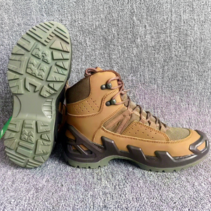Bottes tactiques camouflage SFB43 721 pour hommes, imperméables, semelle en caoutchouc antidérapante, mi-hautes, respirantes, pour la chasse et la randonnée - Product Image 4