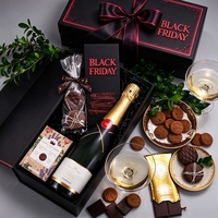 Boîte rigide créative haut de gamme personnalisée pour les ensembles de vente de la Black Friday destinés aux détaillants et aux magasins