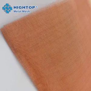 Malla lisa de alambre de cobre puro para filtración de Gas y líquido, 16, 20, 60, 80