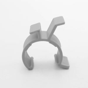 New Durable Price Competitive Hot Selling Weiß Fitting Rohr verschraubung Bs Standard PVC-Clip TAG Clip Befestigungs element - Product Image 3