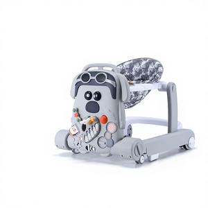 <span class=keywords><strong>Marche</strong></span>-bébé 3 en 1 en gros avec poussette et repose-pieds, jouet d'apprentissage et de <span class=keywords><strong>marche</strong></span> pour bébés, <span class=keywords><strong>marche</strong></span>-bébé anti-O-jambes pour bébé - Product Image 1