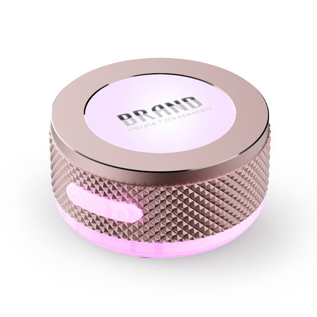 Colorful RGD Light TWS Bone Conduction Speaker Bluetooth With Subwoofer Box Amplifier Music Player 360° HD Surround Sound