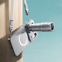 Kit de photographie avec convertisseur téléobjectif G2 200 mm, accessoires pour appareil photo de smartphone, pour vidéo, vlog, diffusion en direct et contenu de portrait