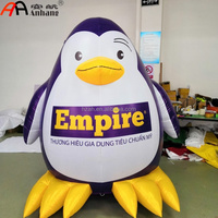 Pingouin géant gonflable personnalisé, personnage de dessin animé, thème de scène, activité, musée, exposition, centre commercial, événements d'ouverture, décoration
