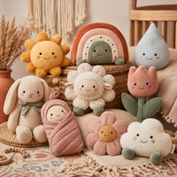 Boneka Hewan Isi Dakron Khusus untuk Hadiah Selamat Datang di Pusat Kelahiran |   Pilihan Kain Berkelanjutan, Label Pribadi, MOQ Rendah, Waktu Pengerjaan Cepat